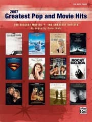 Tapa de 2007 Greatest Pop and Movie Hits