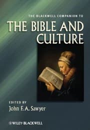 Tapa de The Blackwell Companion To The Bible And Culture