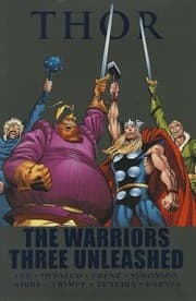 Tapa de Thor The Warriors Three Unleashed