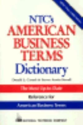 Tapa de NTCs American Business Terms Dictionary