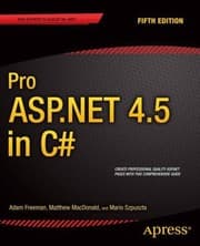 Tapa de Pro Aspnet 45 In C