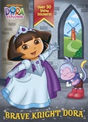 Tapa de Brave Knight Dora Hologramatic Sticker Book
