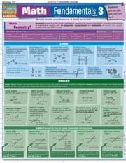Tapa de Math Fundamentals 3
            
                Quickstudy Academic