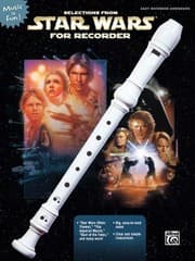 Tapa de Selections From Star Wars For Recorder