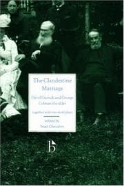 Tapa de The Clandestine Marriage (Broadview Literary Texts)