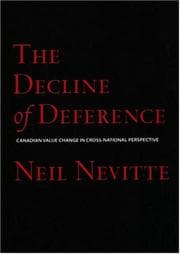 Tapa de The decline of deference