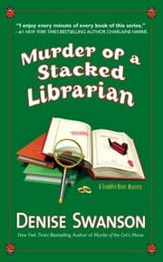 Tapa de Murder Of A Stacked Librarian A Scumble River Mystery