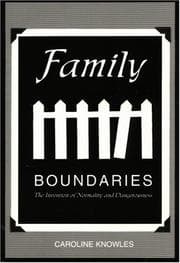 Tapa de Family Boundaries