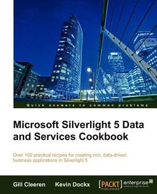 Tapa de Microsoft Silverlight 5 Data And Services Cookbook