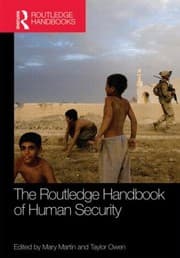 Tapa de The Routledge Handbook Of Human Security