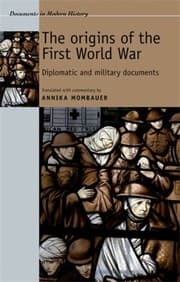 Tapa de The Origins Of The First World War Diplomatic And Military Documents