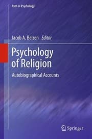 Tapa de Psychology Of Religion Autobiographical Accounts