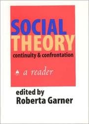 Tapa de Social theory