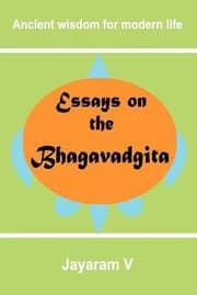 Tapa de Essays On The Bhagavadgita