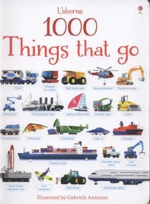 Tapa de 1000 Things That Go