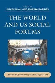 Tapa de The World And Us Social Forums A Better World Is Possible And Necessary