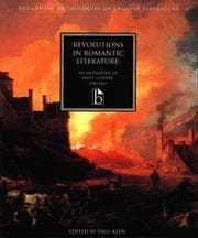 Tapa de Revolutions in Romantic literature