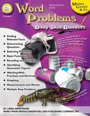 Tapa de Word Problems Middle Grades  Up
            
                Daily Skill Builders
