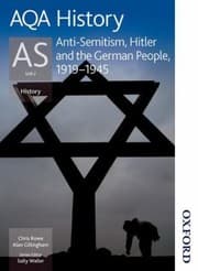 Tapa de Antisemitism Hitler And The German People 19191942