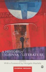 Tapa de A history of Tigrinya literature in Eritrea