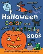 Tapa de Halloween Preschool Sticker Activity Book