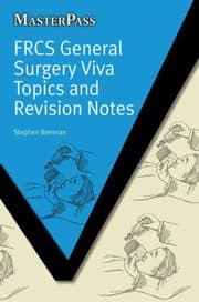 Tapa de Frcs General Surgery Viva Topics And Revision Notes