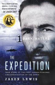 Tapa de Dark Waters True Story Of The First Humanpowered Circumnavigation Of The Earth