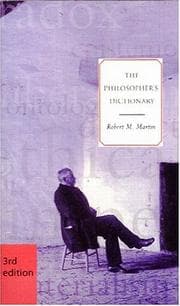 Tapa de The philosopher's dictionary