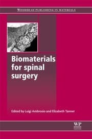 Tapa de Biomaterials For Spinal Surgery