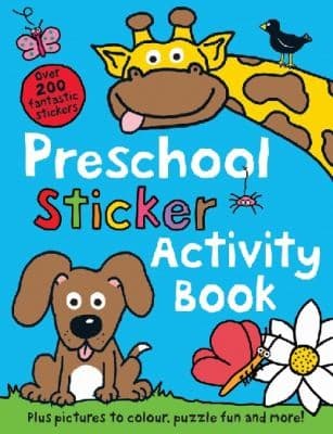Tapa de Preschool Sticker Activity Book