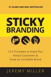Tapa de Sticky Branding Stand Out Attract Customers Grow A Sticky Brand