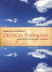 Tapa de Critical thinking