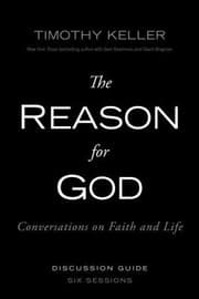 Tapa de The Reason For God Conversations On Faith And Life Discussion Guide Six Sessions