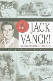 Tapa de This Is Me Jack Vance Or More Properly This Is I