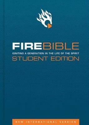 Tapa de Fire Bible New International Version