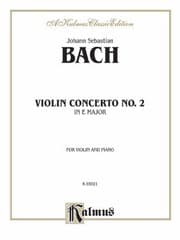Tapa de Violin Concerto No 2 in E Major
            
                Kalmus Edition