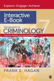 Tapa de Introduction To Criminology Interactive Ebook