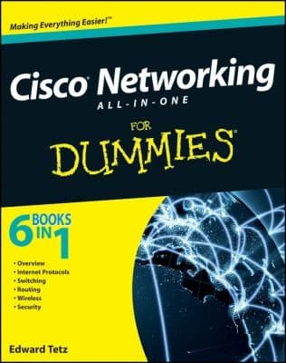 Tapa de Cisco Networking Allinone For Dummies