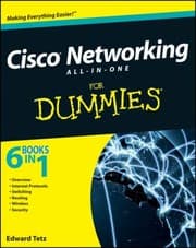 Tapa de Cisco Networking Allinone For Dummies