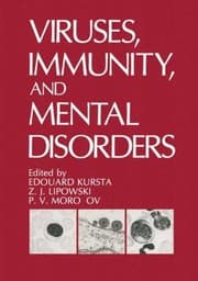 Tapa de Viruses Immunity And Mental Disorders