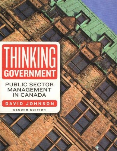 Tapa de Thinking Government: