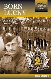 Tapa de BORN LUCKY: One D-Day Dodger's Story