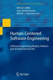 Tapa de Humancentered Software Engineering Software Engineering Models Patterns And Architectures For Hci
