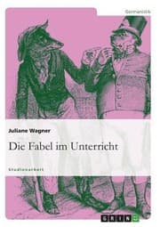 Tapa de Die Fabel Im Unterricht