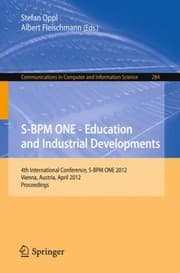 Tapa de Sbpm One Education And Industrial Developments 4th International Conference Sbpm One 2012 Vienna Austria April 45 2012 Proceedings