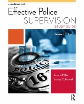 Tapa de Effective Police Supervision Study Guide