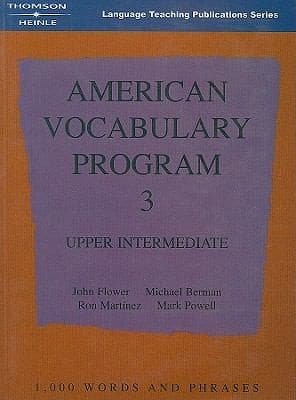 Tapa de American Vocabulary Program 3