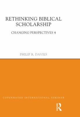 Tapa de Rethinking Biblical Scholarship Changing Perspectives 4
