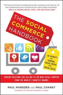 Tapa de The Social Commerce Handbook