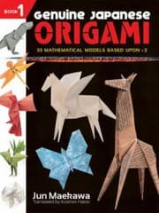 Tapa de Genuine Japanese Origami. Book 1